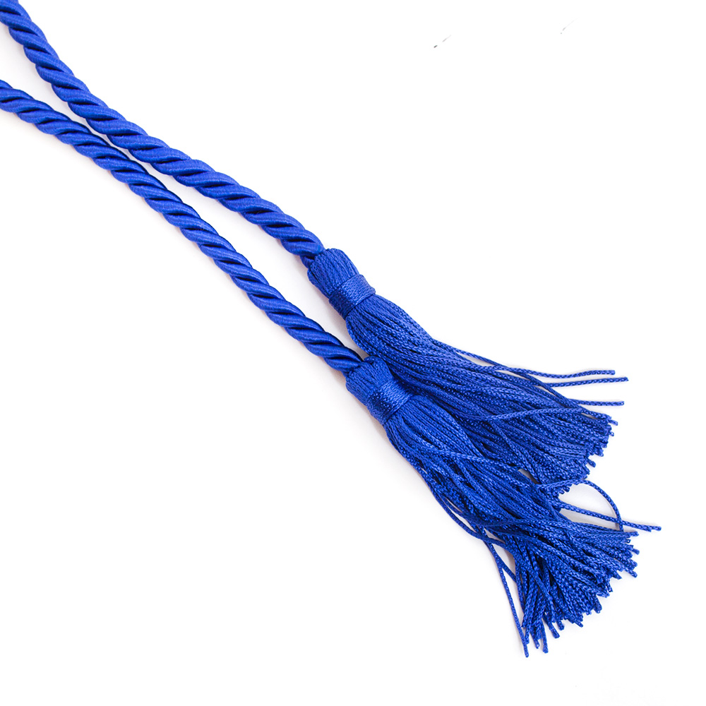 Graduation, Honor Cords, Royal Blue/Royal Blue